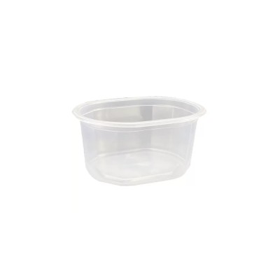 Oktogon tálka alj/kocsonyástál műanyag 375 ml 100 db/csomag