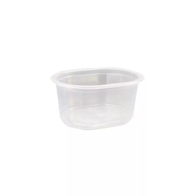 Oktogon tálka alj/kocsonyástál műanyag 375 ml 100 db/csomag