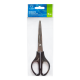 Olló 17cm, műanyag fekete nyél hegyes penge Bluering®