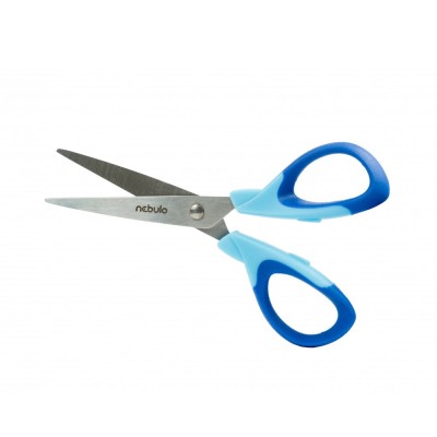 Olló 21cm, hegyes, ergonomikus, iskolai, Nebulo Olló 21cm, hegyes, ergonomikus, iskolai, Nebulo