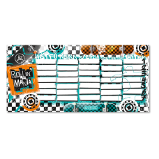Órarend egylapos fiús, Ars Una ROLLIN MANIA (5228) 22   25db/csomag
