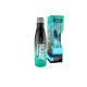 Palack, thermo, beépített bluetooth hangszóróval 460 ml fekete-türkiz, Nebulo