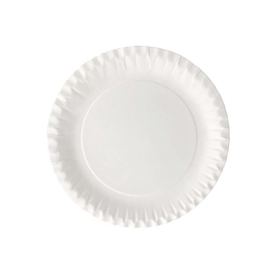 Papírtálca kerek D 28 cm 100 db/csomag, fehér Papírtálca kerek D 28 cm 100 db/csomag, fehér