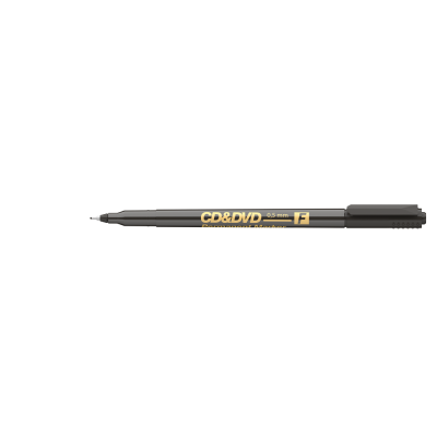 Alkoholos marker 0,5mm, CD/DVD F Ico, fekete