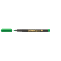 Alkoholos marker 0,5mm, CD/DVD F Ico, zöld