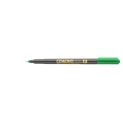 Alkoholos marker 0,5mm, CD/DVD F Ico, zöld