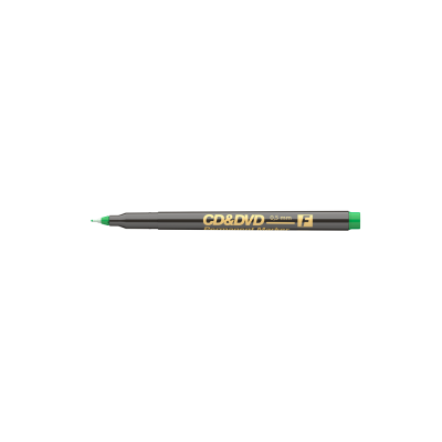 Alkoholos marker 0,5mm, CD/DVD F Ico, zöld