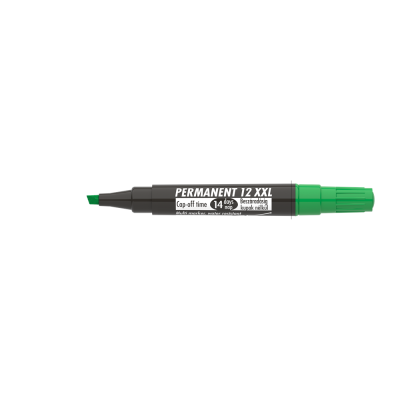 Alkoholos marker 1-4mm, vágott Ico 12XXL zöld