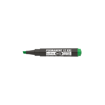 Alkoholos marker 1-4mm, vágott Ico 12XXL zöld