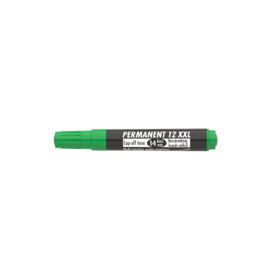 Alkoholos marker 1-4mm, vágott Ico 12XXL zöld