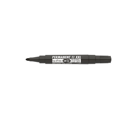 Alkoholos marker 3mm, kerek Ico 11XXL fekete