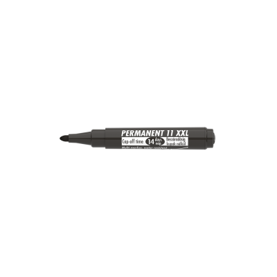 Alkoholos marker 3mm, kerek Ico 11XXL fekete
