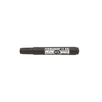 Alkoholos marker 3mm, kerek Ico 11XXL fekete