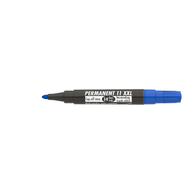 Alkoholos marker 3mm, kerek Ico 11XXL kék