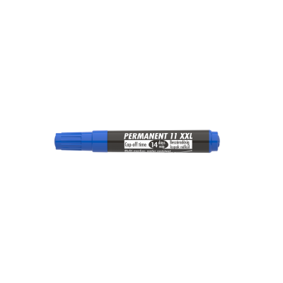Alkoholos marker 3mm, kerek Ico 11XXL kék