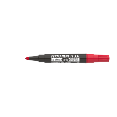 Alkoholos marker 3mm, kerek Ico 11XXL piros