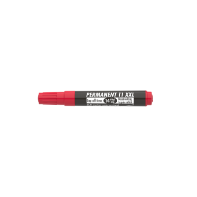 Alkoholos marker 3mm, kerek Ico 11XXL piros