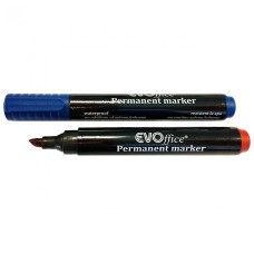 Alkoholos marker 1-5mm, vágott hegyű, fekete EVO