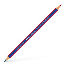 Postairón hatszögletű vékony JANUS Faber-Castell piros-kék