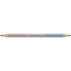 Postairón, vastag, Grip Jumbo Faber-Csatell piros-kék