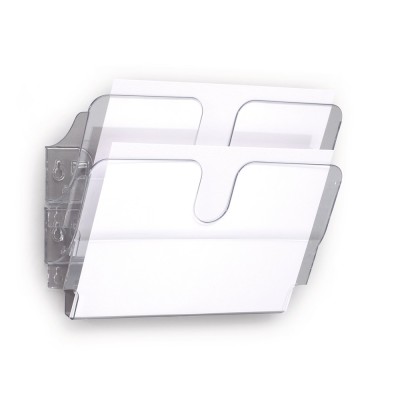 Prospektustartó A4, Durable Flexiplus 2 db/csomag, áttetsző Prospektustartó A4, Durable Flexiplus 2 db/csomag, áttetsző