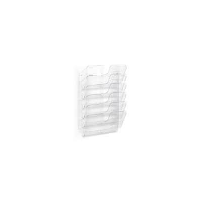 Prospektustartó A4, Durable Flexiplus 6 fekvő, áttetsző Prospektustartó A4, Durable Flexiplus 6 fekvő, áttetsző
