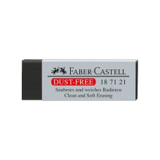 Radír 20-as forgácsmentes Faber-Castell fekete