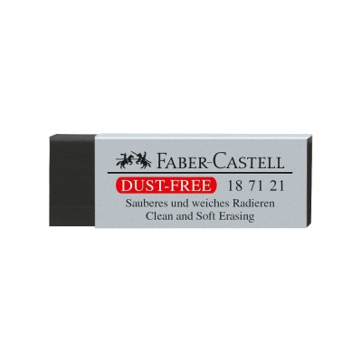 Radír 20-as forgácsmentes Faber-Castell fekete
