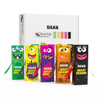 Radír, rémek, 20 db/display, Silka