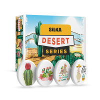 Radír, sivatag, 36 db/display, Silka
