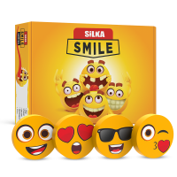 Radír, smile-kicsi, 36 db/display, Silka