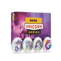 Radír, unikornis, 36 db/display, Silka