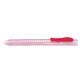 Radírceruza tolóbetétes ZE11T-B Pentel piros test