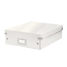 Rendszerező doboz Click & Store M méret 281x100x370, Leitz fehér
