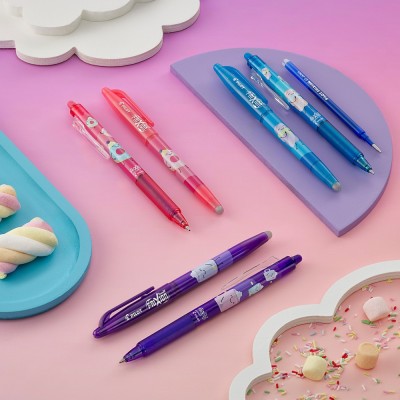 Rollertoll 0,7mm, törölhető Pilot Frixion Clicker Fancy Violet, írásszín kék Rollertoll 0,7mm, törölhető Pilot Frixion Clicker Fancy Violet, írásszín kék