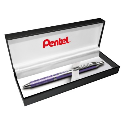 Rollertoll 0,35mm, fém viola test, Pentel Energel BL407V-A vkék Rollertoll 0,35mm, fém viola test, Pentel Energel BL407V-A vkék