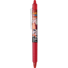 Rollertoll 0,7mm, törölhető nyomógombos Pilot Frixion Clicker Naruto, írásszín piros
