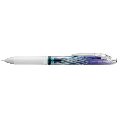 Rollertoll zselés 0,5mm, tűhegyű Pentel EnerGelX,Kiriko Edition, Lattice írásszín kék