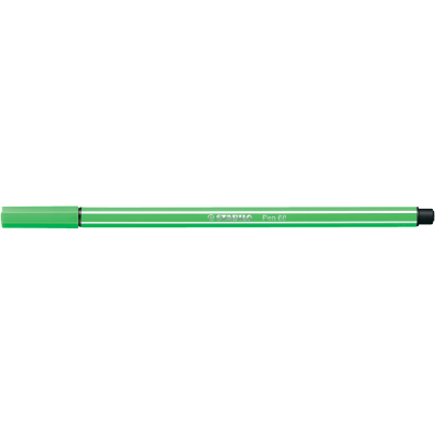 Rostirón, filctoll 1mm, M STABILO Pen 68 levél zöld