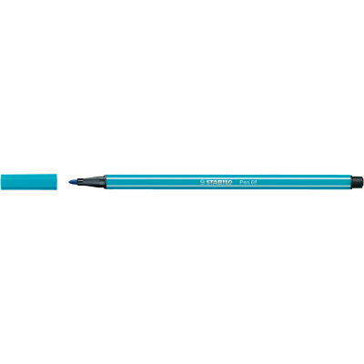 Rostirón, filctoll 1mm, M STABILO Pen 68 világoskék
