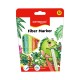 Rostirón, filctoll készlet 2 mm 12 db/bliszter Keyroad vegyes színek
