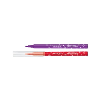 Rostirón, filctoll készlet 2 mm 18 db/bliszter Keyroad vegyes színek Rostirón, filctoll készlet 2 mm 18 db/bliszter Keyroad vegyes színek