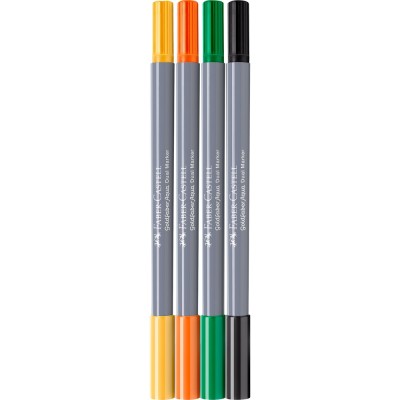 Rostirón, filctoll készlet akvarell kétvégű GOLDFABER AQUA Trópusi tukán Faber-Castell 4klf. szín Rostirón, filctoll készlet akvarell kétvégű GOLDFABER AQUA Trópusi tukán Faber-Castell 4klf. szín