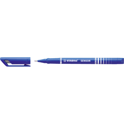 Rostirón, tűfilc 0,3mm, F STABILO Sensor kék