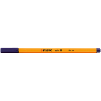 Rostirón, tűfilc 0,4mm, STABILO Point 88 éj kék