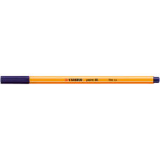 Rostirón, tűfilc 0,4mm, STABILO Point 88 éj kék