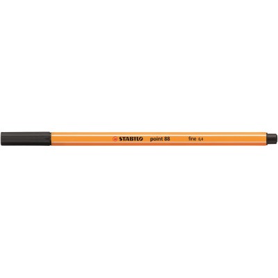 Rostirón, tűfilc 0,4mm, STABILO Point 88 fekete