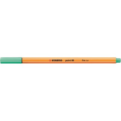Rostirón, tűfilc 0,4mm, STABILO Point 88 jég zöld