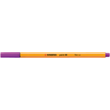 Rostirón, tűfilc 0,4mm, STABILO Point 88 rózsa