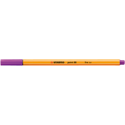 Rostirón, tűfilc 0,4mm, STABILO Point 88 rózsa